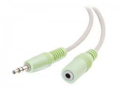 Kabel / 10 m 3.5 mm Stereo Audio M/F PC-