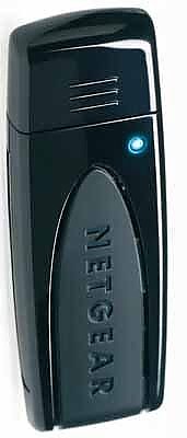 WNDA3100-200PES WLAN-N USB Adapter N600 / Schwarz