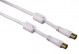 Hama 122414 ANT.KABEL 100DB 5,0M 3S / Weiss