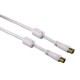 Hama 122416 ANT.KABEL 100DB 10,0M 3S / Weiss