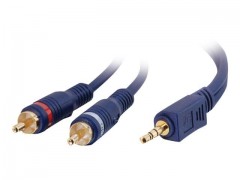 Kabel / 15 m  3.5 m Stereo TO 2 RCA M ST