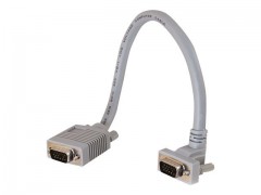 Kabel / 3 m HD15 m/F VGA/SXGA W/90 DEG U
