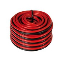 Stromkabel schwarz/rot, 2 x 1,5 mm, 3,5 Meter