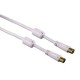 Hama 122415 ANT.KABEL 100DB 7,5M 3S / Weiss