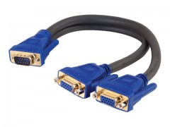 Kabel / ULTIMA SXGA HD15 m TO 2 HD15 F Y