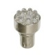 Lampa BAY15D, P21/5W LED-Lampe, 24V, 12 weie LEDs