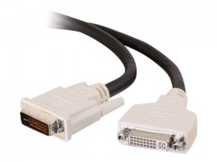 Kabel / 2 m DVI-I M/F Video EXT