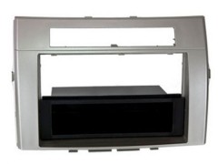 Radioblende 2-DIN TOYOTA Corolla Verso ab 2005, silber