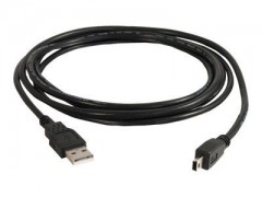 Kabel / 1 m USB 2.0 A / MINI-B Black
